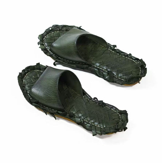 Summer French - Style Woven Slides  Color - Customizable